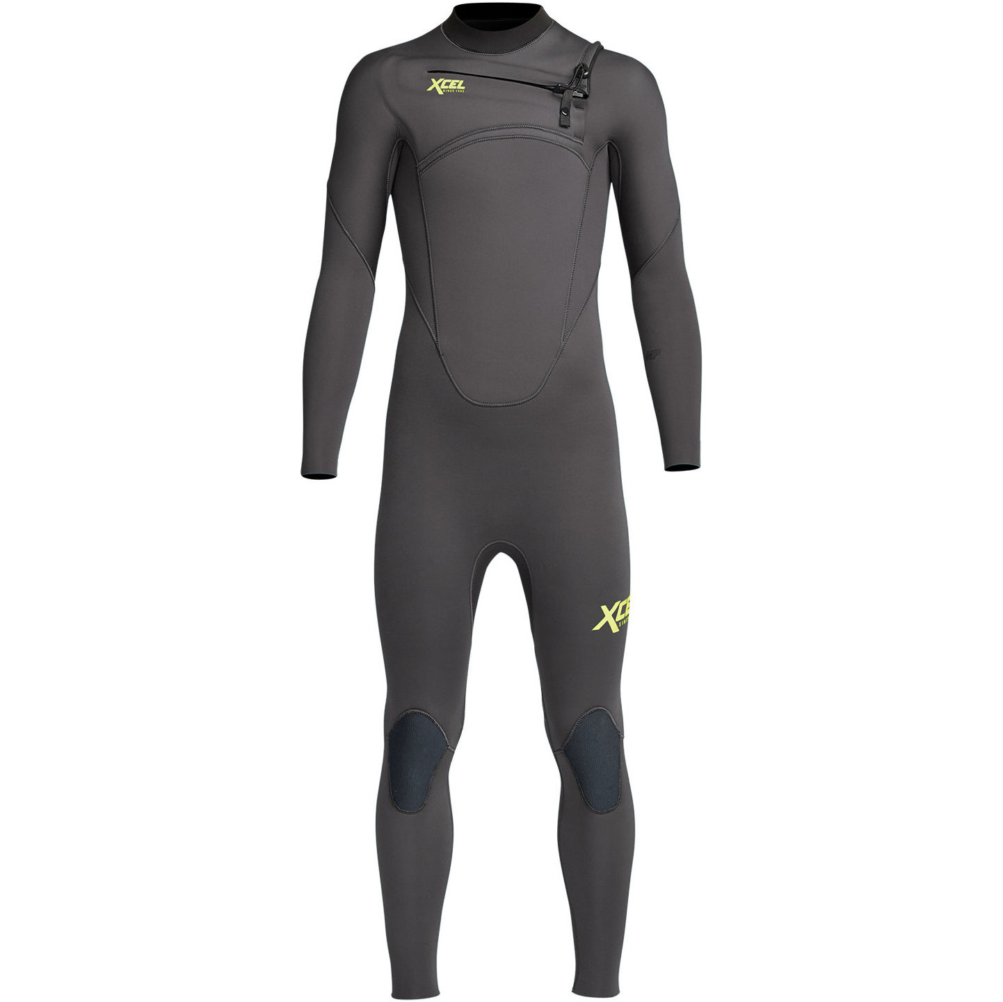 2023 Xcel Bambino Comp 4/3mm Chest Zip Muta Kn43zxc0 - Graphite
